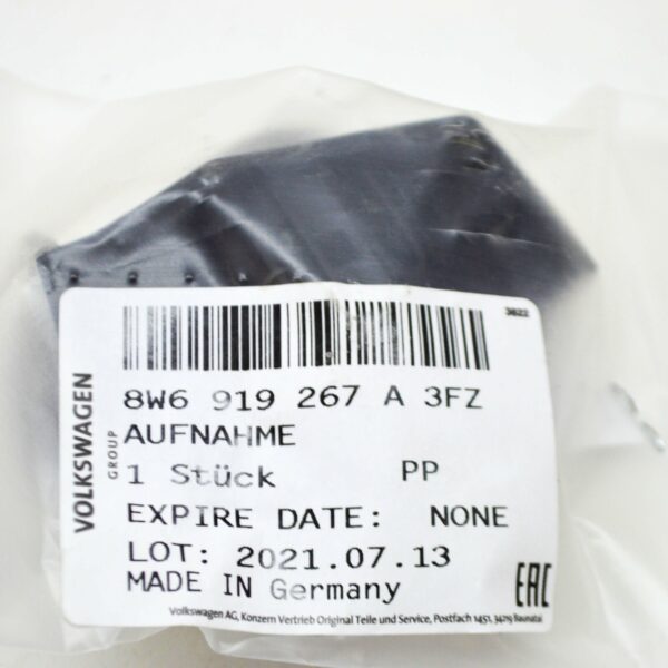 8W6919267A3FZ - NEW AUDI A5 8W6 FRONT BUMPER LEFT PDC SUPPORT HOLDER 8W6919267A3FZ ORIGINAL