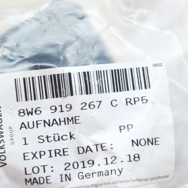 8W6919267CRP5 - NEW AUDI S5 8W6 CABRIO FRONT PDC DISTANCE SENSOR BRACKET 8W6919267CRP5 ORIGINAL