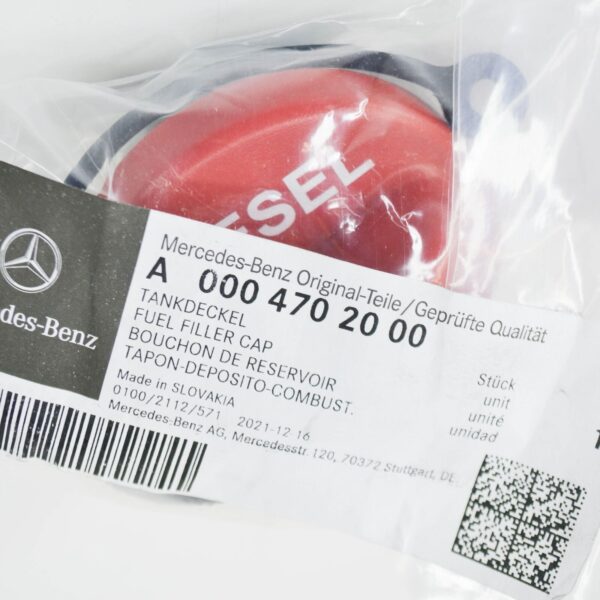A0004702000 - NEW MERCEDES-BENZ SPRINTER W907 FUEL TANK FILLER CAP A0004702000 ORIGINAL