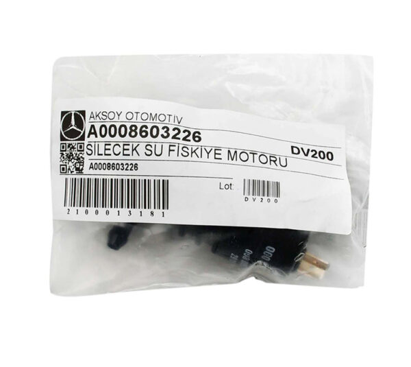 A0008603226 - NEW MERCEDES-BENZ VARIO FRONT WASHER FLUID PUMP A0008603226 ORIGINAL