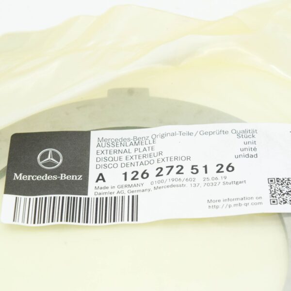 A1262725126 - NEW MERCEDES-BENZ S W140 OIL PUMP OUTER DISC A1262725126 ORIGINAL