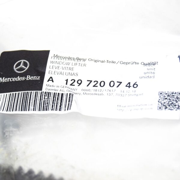 A1297200746 - NEW MERCEDES-BENZ SL R129 FRONT LEFT WINDOW REGULATOR A1297200746