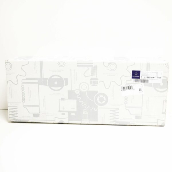A12988500817700 - NEW MB SL R129 FRONT BUMPER LICENSE PLATE BRACKET A12988500817700