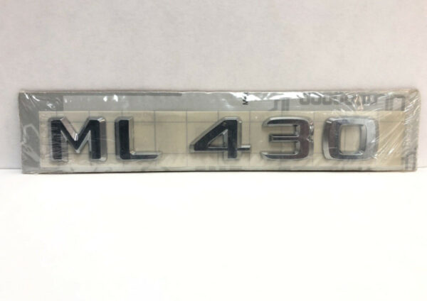 A1638171015 - MERCEDES-BENZ ML W163 Rear Lid Model Plate Badge A1638171015 ORIGINAL