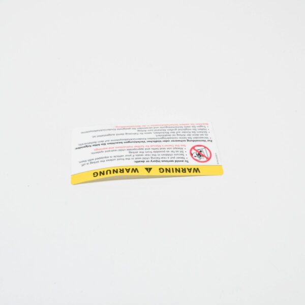 A2038179620 - MERCEDES-BENZ ML W164 Air Bag Label A2038179620 ORIGINAL