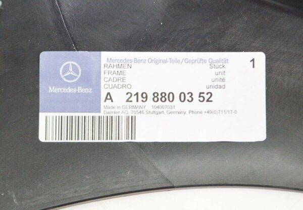 A2198800352 - NEW MERCEDES-BENZ CLS C219 FRONT LEFT BUMPER BRACKET A2198800352 2011 GENUINE