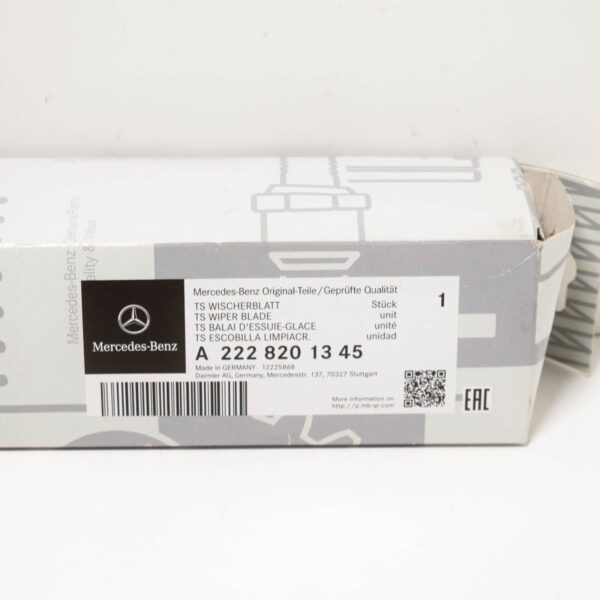 A2228201345 - NEW MERCEDES-BENZ S-CLASS W222 WINDSHIELD WIPER BLADE SET A2228201345 LHD