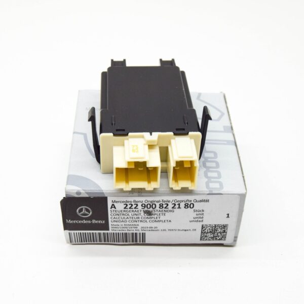A222900822180 - NEW MERCEDES-BENZ E W213 REAR SEAT CONTROL UNIT A222900822180 ORIGINAL
