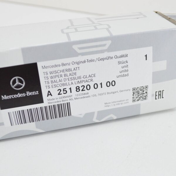 A2518200100 - NEW MERCEDES-BENZ ML W164 WINDSHIELD WIPER BLADE LHD A2518200100 ORIGINAL