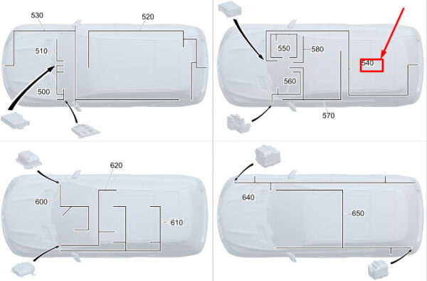 A2935400901 - MERCEDES-BENZ EQC Liftgate Reversing Camera Wiring A2935400901 ORIGINAL