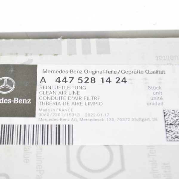 A4475281424 - NEW MERCEDES-BENZ VITO W447 CLEAN AIR LINE LHD A4475281424 ORIGINAL