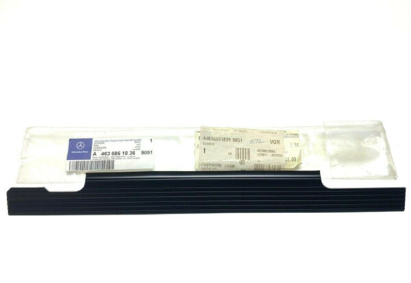 A4636861836 - MERCEDES-BENZ G W463 Rear Right Door Rail Sill Plate A46368618369051 ORIGINAL