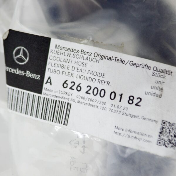 A6262000182 - NEW MB C W205 OIL FILTER HOUSING TO THERMOSTAT HOUSING HOSE A6262000182 ORIGINAL