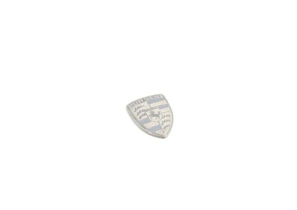 94453844300 - Porsche Replacement Keychain Peltro Crest Small Genuine Logo Emblem 944538