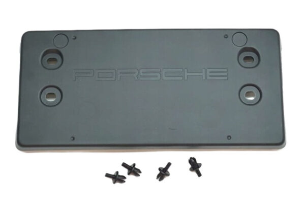 958701105059B9 - Porsche Cayenne Base S Turbo License Plate Holder Original 958701105059B9