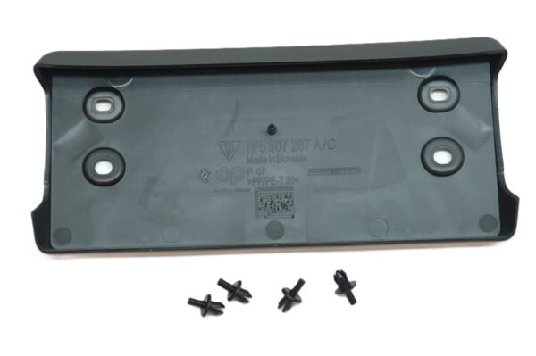 958701105059B9 - Porsche Cayenne Base S Turbo License Plate Holder Original 958701105059B9