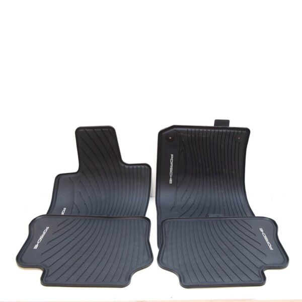 97004480007 - Porsche Panamera 970 All Weather Floor Mat Set 97004480007 LHD, NEW, ORIGINAL