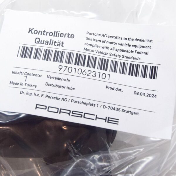97010623101 - PORSCHE PANAMERA 970 Left Radiator Coolant Pants 97010623101 NEW GENUINE