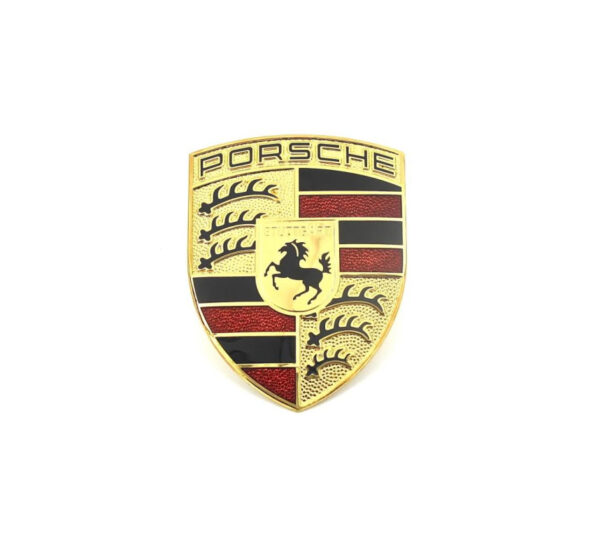 98055920100 - Porsche Carrera GT 980 bonnet emblem 98055920100, original