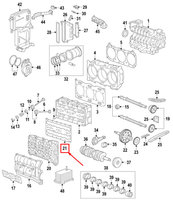 99610561375 - Porsche 911 997 left engine valve cover gasket 99610561375 NEW ORIGINAL