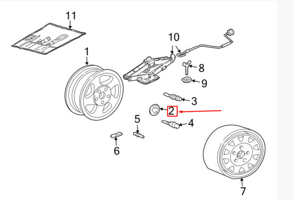 996361305119A1 - Wheel hub cap for Porsche 911 996 Turbo GT2 996361305119A1, original