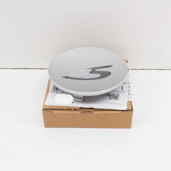 996361306009A1 - Porsche Carrera 4s Concave Silver Center Cap 996361306009A1 NEW