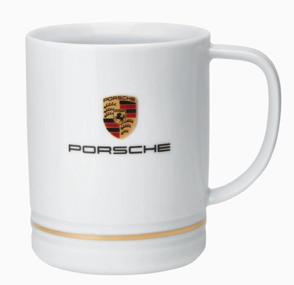 WAP0506070MBIG - Porsche Porcelain 420ml Mug with Gold Edge WAP0506070MBIG