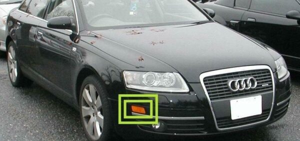 4F0945072 - NEW ORIGINAL OEM AUDI A6 C6 2005-2011 FRONT LIGHT INDICATOR