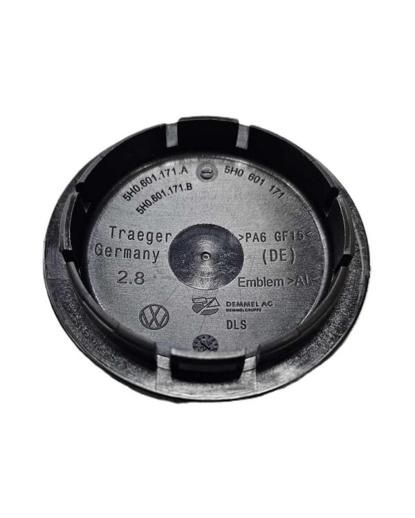 5H0601171A721 - Volkswagen Alloy Wheel Cover 66mm/56mm Center Cover for VW