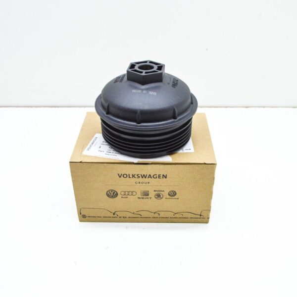 03H115433 - NEW VOLKSWAGEN PASSAT CC OIL FILTER HOUSING CAP COVER 03H115433 ORIGINAL