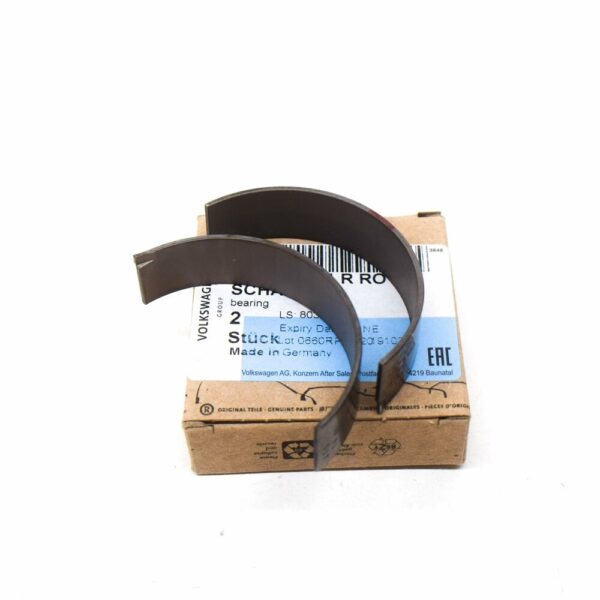 06E105701RROT - NEW VW TOUAREG 7P ENGINE UPPER CONNECT BEARING SHELL KIT 06E105701RROT ORIGINAL