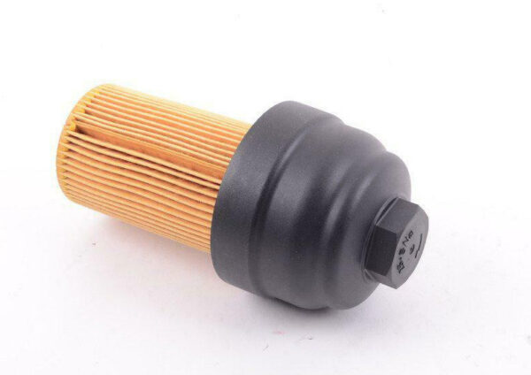 06E115433C - NEW VW TOUAREG 7P ENGINE OIL FILTER HOUSING COVER CAP 06E115433C ORIGINAL
