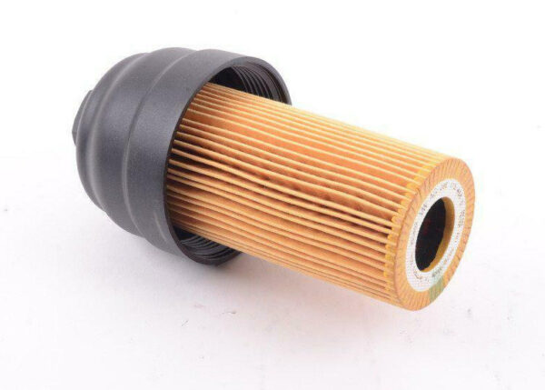 06E115433C - NEW VW TOUAREG 7P ENGINE OIL FILTER HOUSING COVER CAP 06E115433C ORIGINAL
