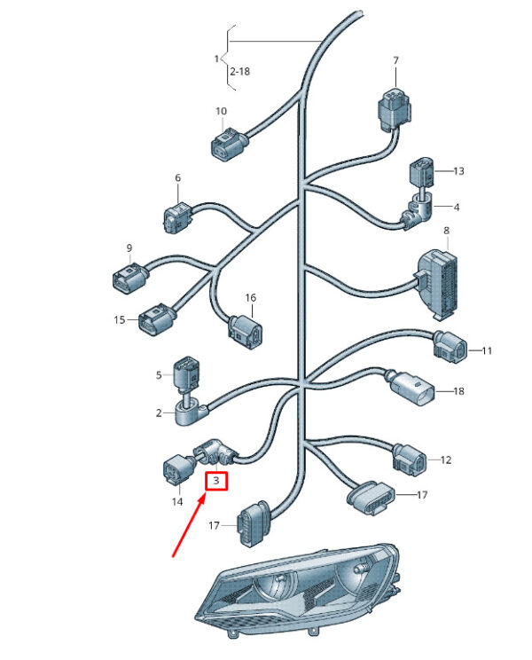 1E0971921 - NEW VW TOUAREG 7P MK2 ENGINE WIRING PROTECTIVE COVER 1E0971921 ORIGINAL