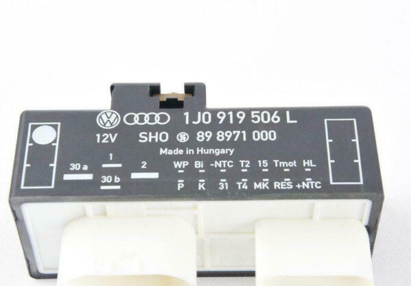 1J0919506L - NEW VOLKSWAGEN BEETLE 9C RADIATOR FAN CONTROL UNIT 1J0919506L ORIGINAL