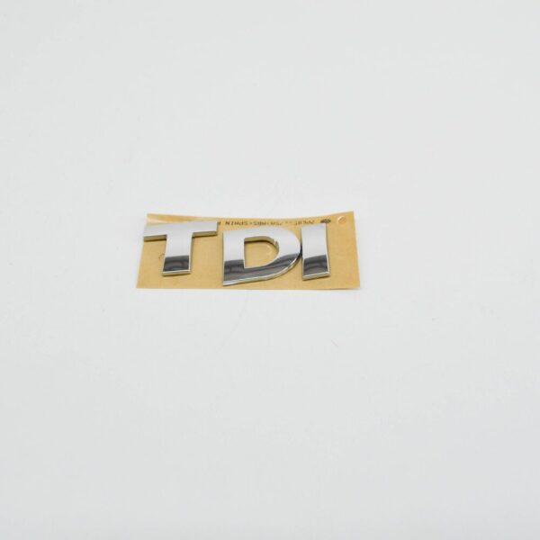 7P6853675A - VW TOUAREG 7P rear TDI chrome emblem badge 7P6853675A739 new