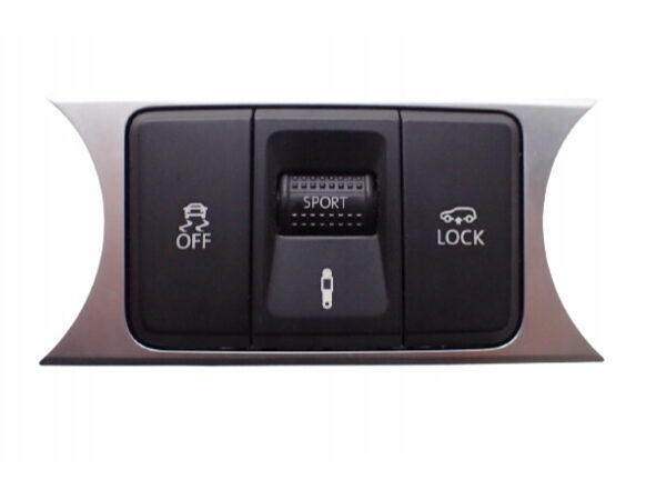 7P6927127L - NEW VW TOUAREG 7P ESP CDC LOCK CONTROL PANEL WITH PUSH BUTTONS 7P6927127L ORIGINAL