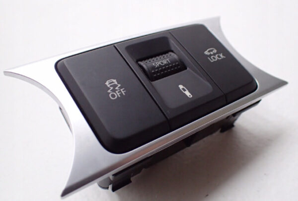 7P6927127L - NEW VW TOUAREG 7P ESP CDC LOCK CONTROL PANEL WITH PUSH BUTTONS 7P6927127L ORIGINAL