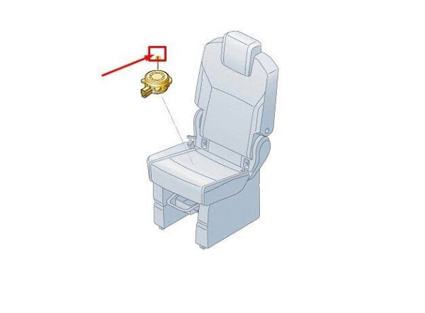 7T0963553H - VW MULTIVAN T7 ST Right Seat Occupied Sensor 7T0963553H NEW GENUINE