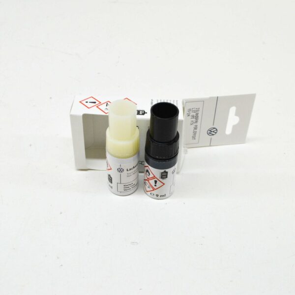 LST0P2K7X - NEW VW AUDI ISLAND GREY PEARL EFFECT TOUCH UP PAINT SET LST0P2K7X ORIGINAL