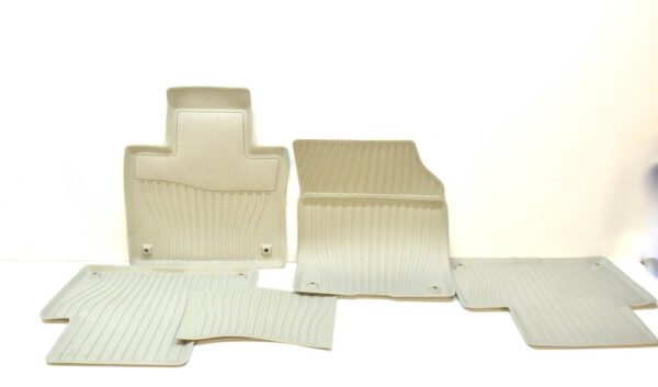 39830541 - VOLVO XC90 MK2 RUBBER FLOOR BLONDE MATS SET LHD 32338451 NEW GENUINE