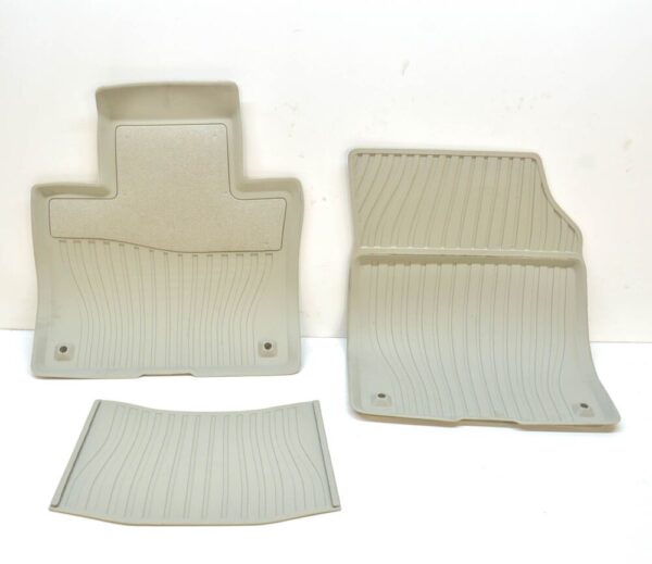 39830541 - VOLVO XC90 MK2 RUBBER FLOOR BLONDE MATS SET LHD 32338451 NEW GENUINE
