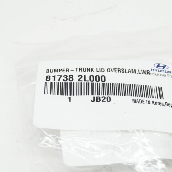 817382L000 - Hyundai Kona Trunk Lid - Overslam Bumper 817382L000 NEW
