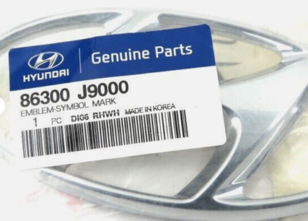 86300J9000 - Hyundai Kona MK1 Symbol Brand Emblem 86300J9000, Original Part