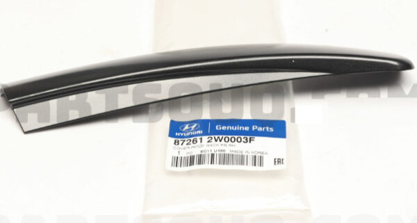 872612W0003F - Hyundai Santa FE MK3 DM roof rack front right cover 872612W0003F NEW
