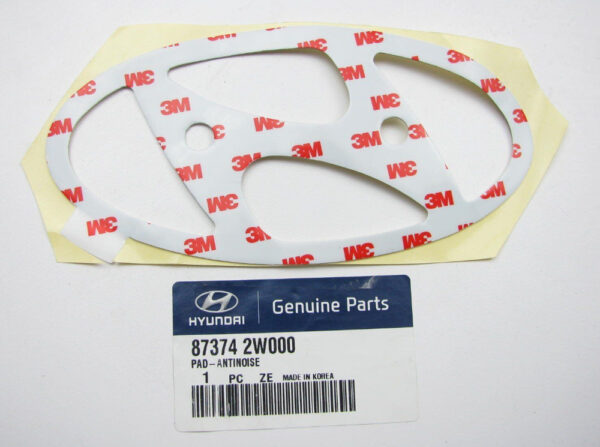 873742W000 - Hyundai Santa FE MK3 DM Tailgate Emblem Anti-Noise Pad 873742W000 NEW ORIGINAL
