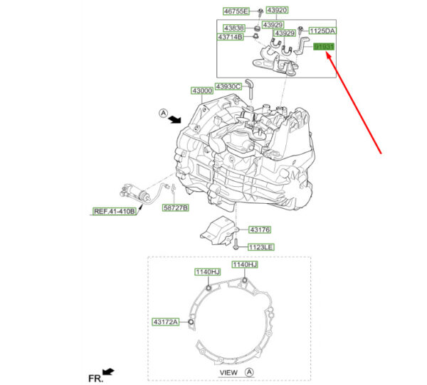 919312S130 - KIA SPORTAGE QL MK4 Wiring Mounting Bracket 919312S130 NEW GENUINE